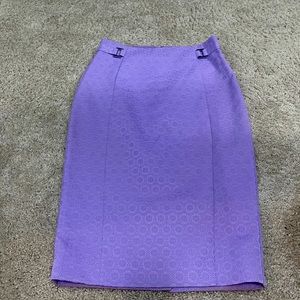 The Limited Lavender Knee-Length Pencil Skirt